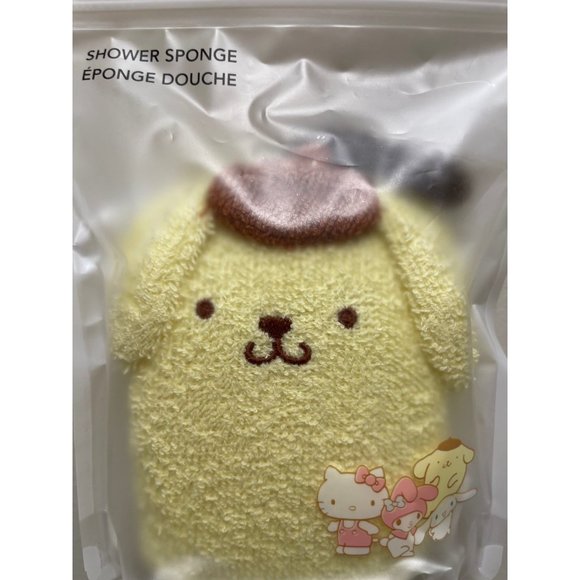 Sanrio Characters Pompompurin shower sponge - Picture 4 of 7